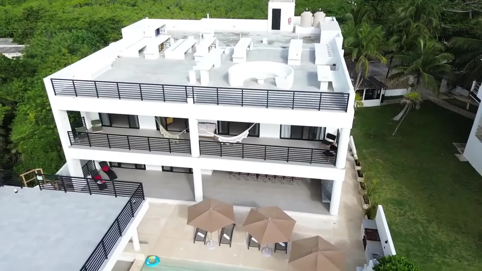 Casa Milah from the air &mdash; play the film